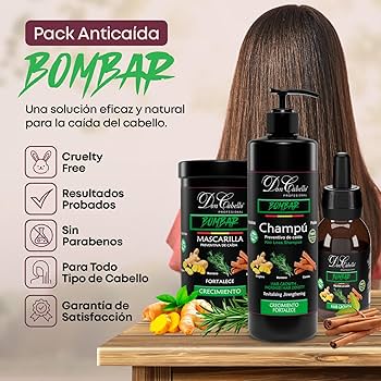 LOCIÓN CAPILAR - FORTALECE CABELLO Y ESTIMULA CRECIMIENTO