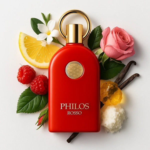 PHILOS ROSSO  MAISON ALHAMBRA- PERFUME MUJER  -100 ml